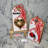 Digiset Marienkäfer Sublimation, Digistamp, Digipaper - Sewando