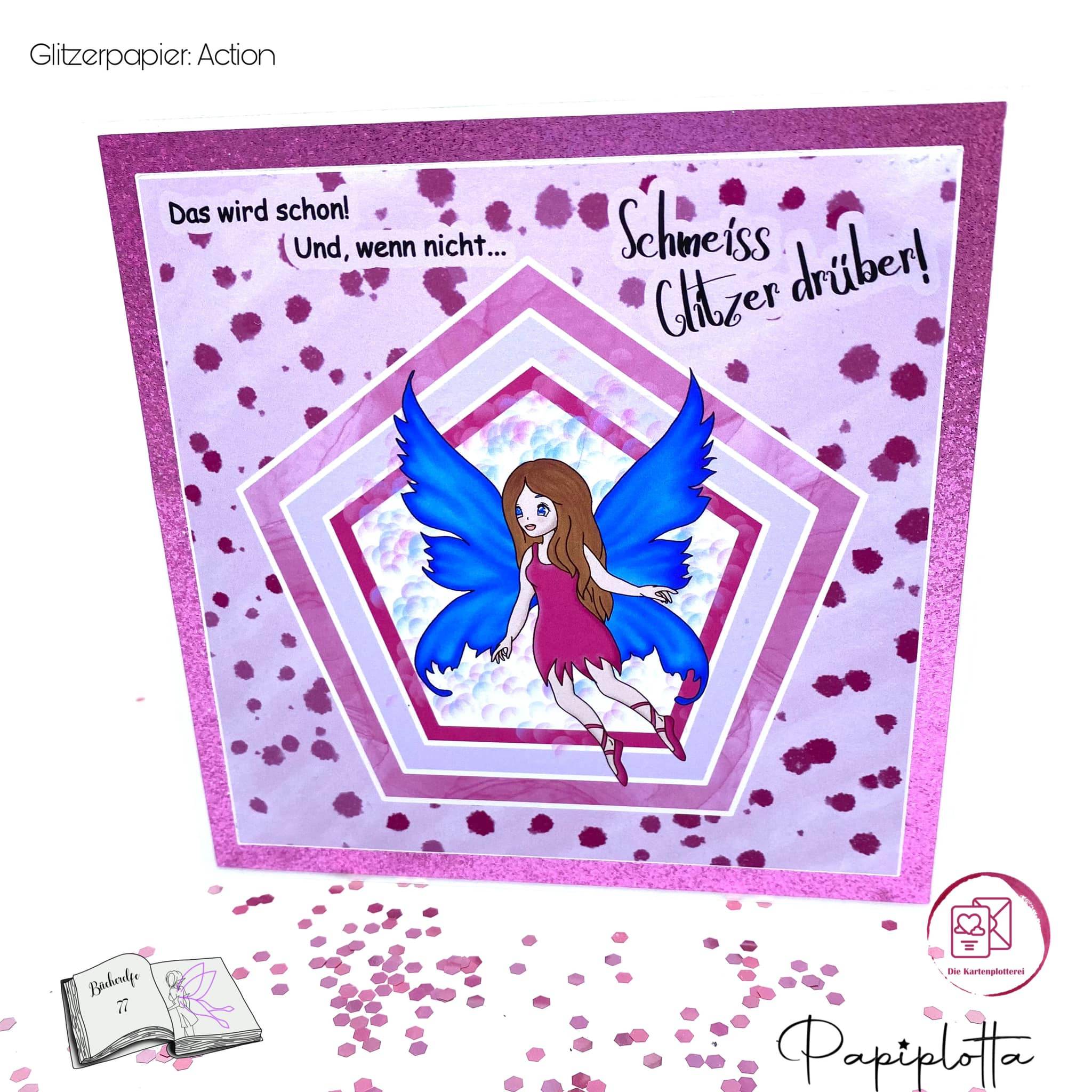 Digiset Elfe, Digistamp, Digipaper, Plotterdatei, Sublimation, Druck - Sewando