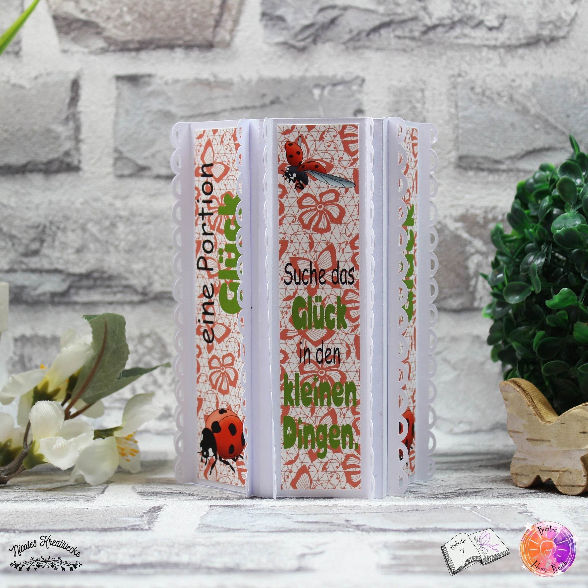 Digiset Marienkäfer Sublimation, Digistamp, Digipaper - Sewando