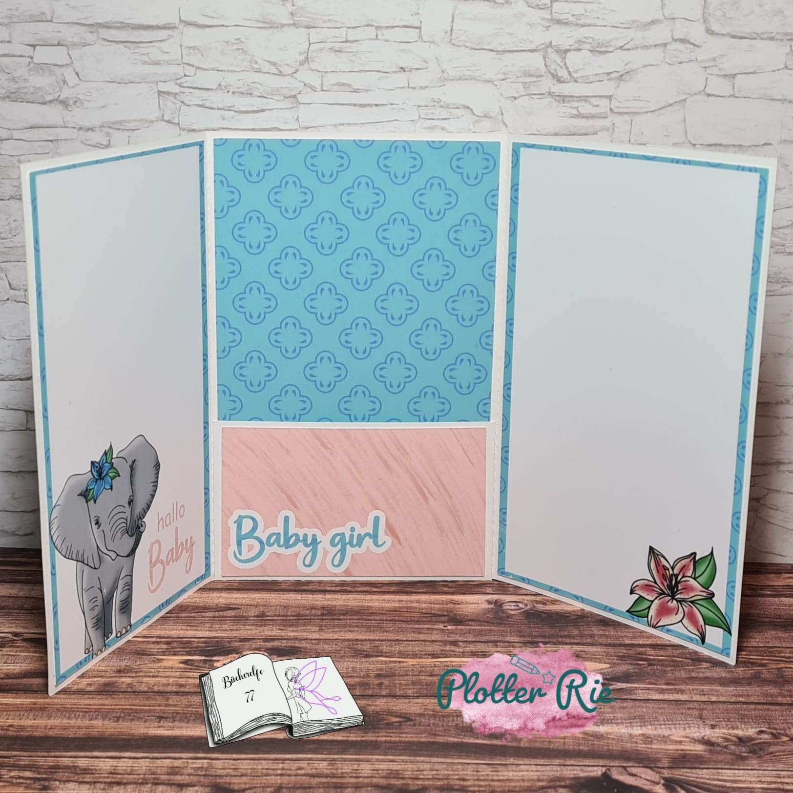 Plotterdatei Elefantenbaby, Sublimation, Digistamp, Digipaper - Sewando