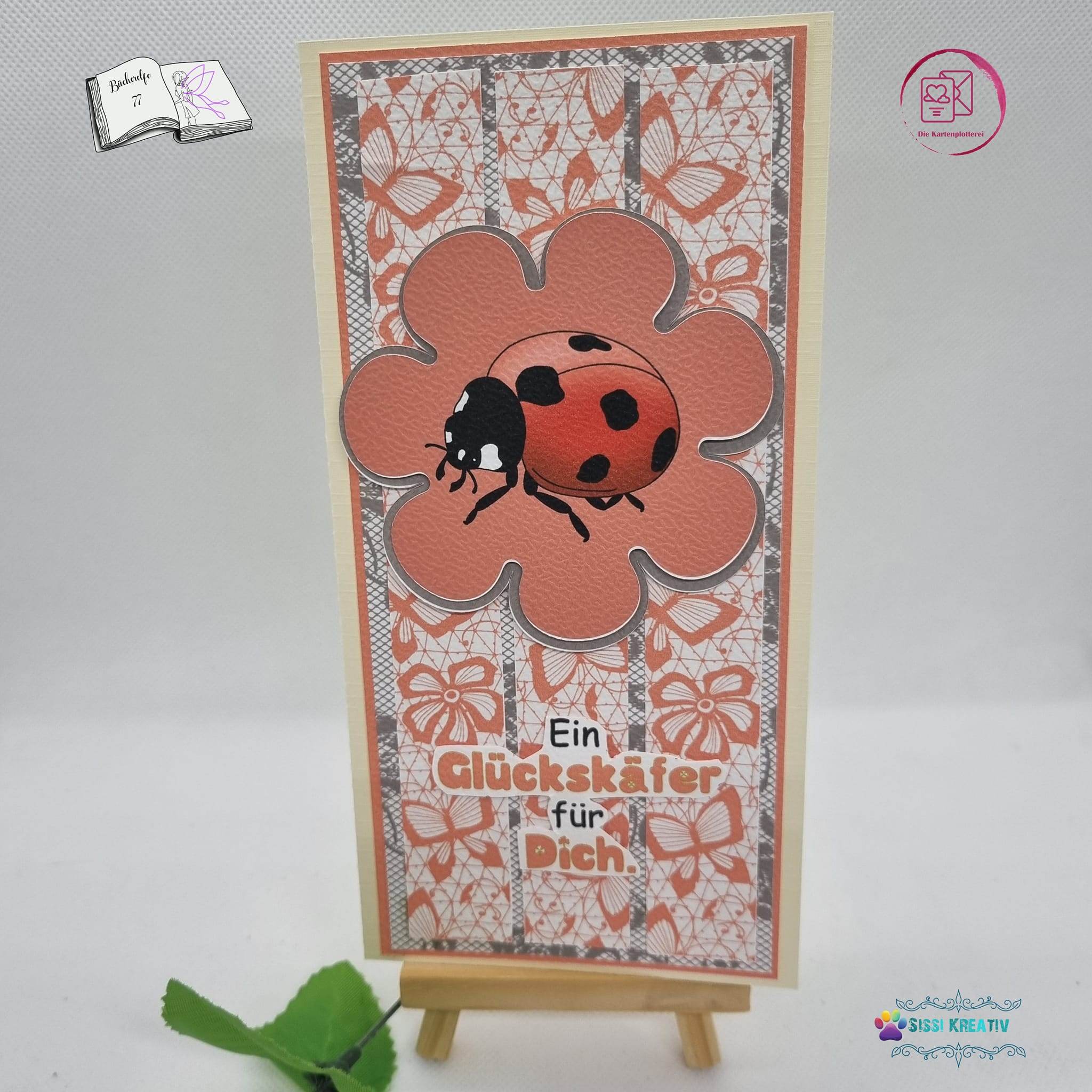 Digiset Marienkäfer Sublimation, Digistamp, Digipaper - Sewando