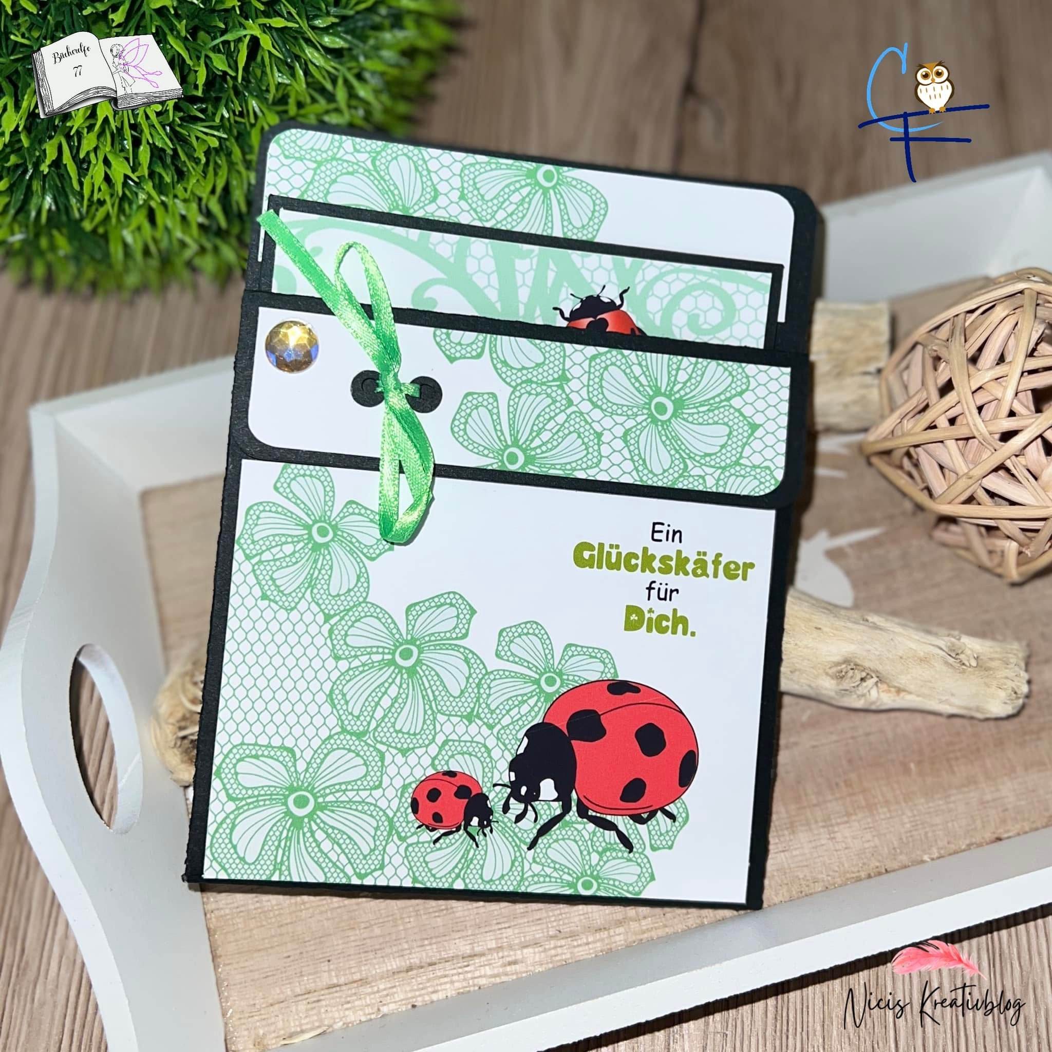 Digiset Marienkäfer Sublimation, Digistamp, Digipaper - Sewando