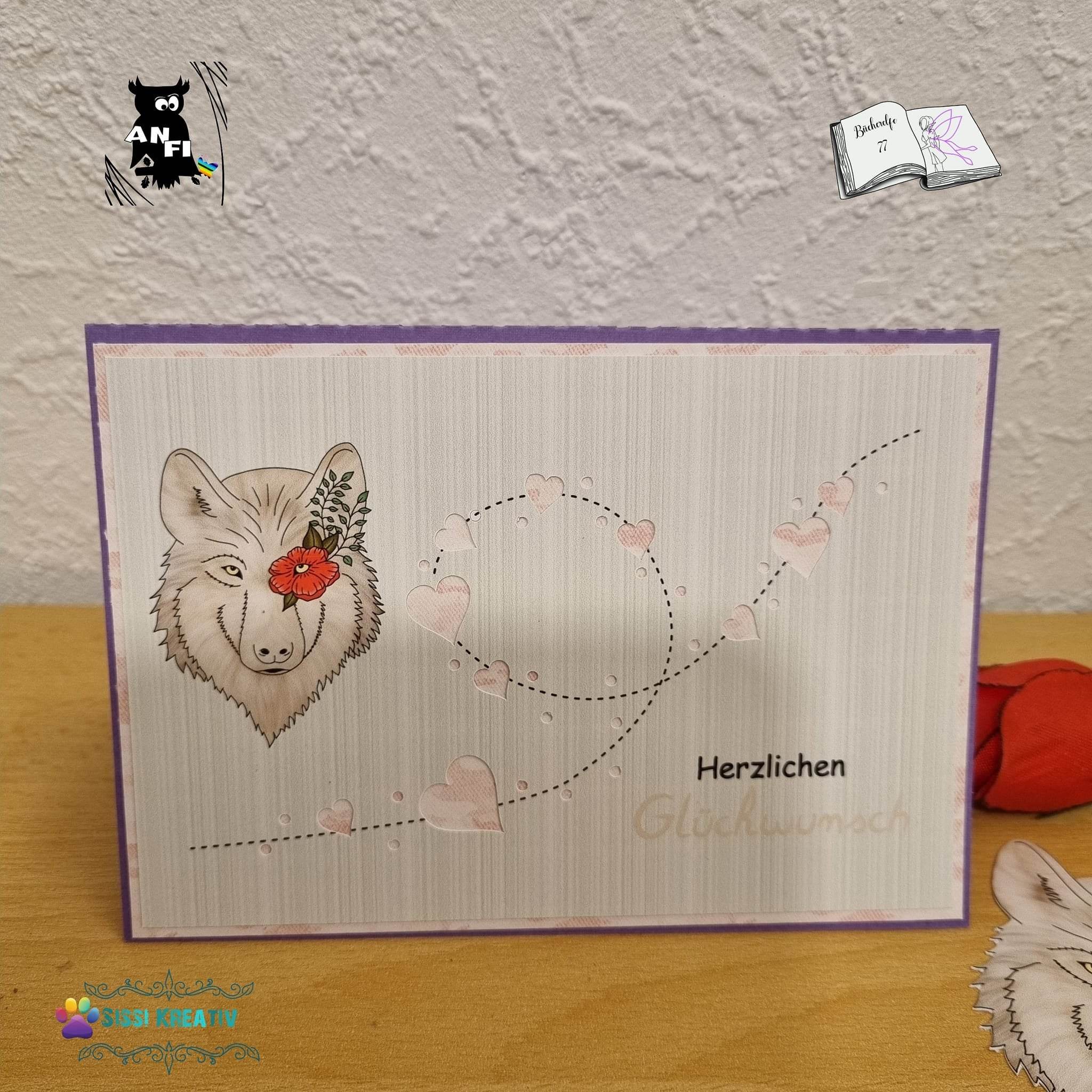 Digiset Wolf Sublimation, Digistamp, Digipaper ! - Sewando