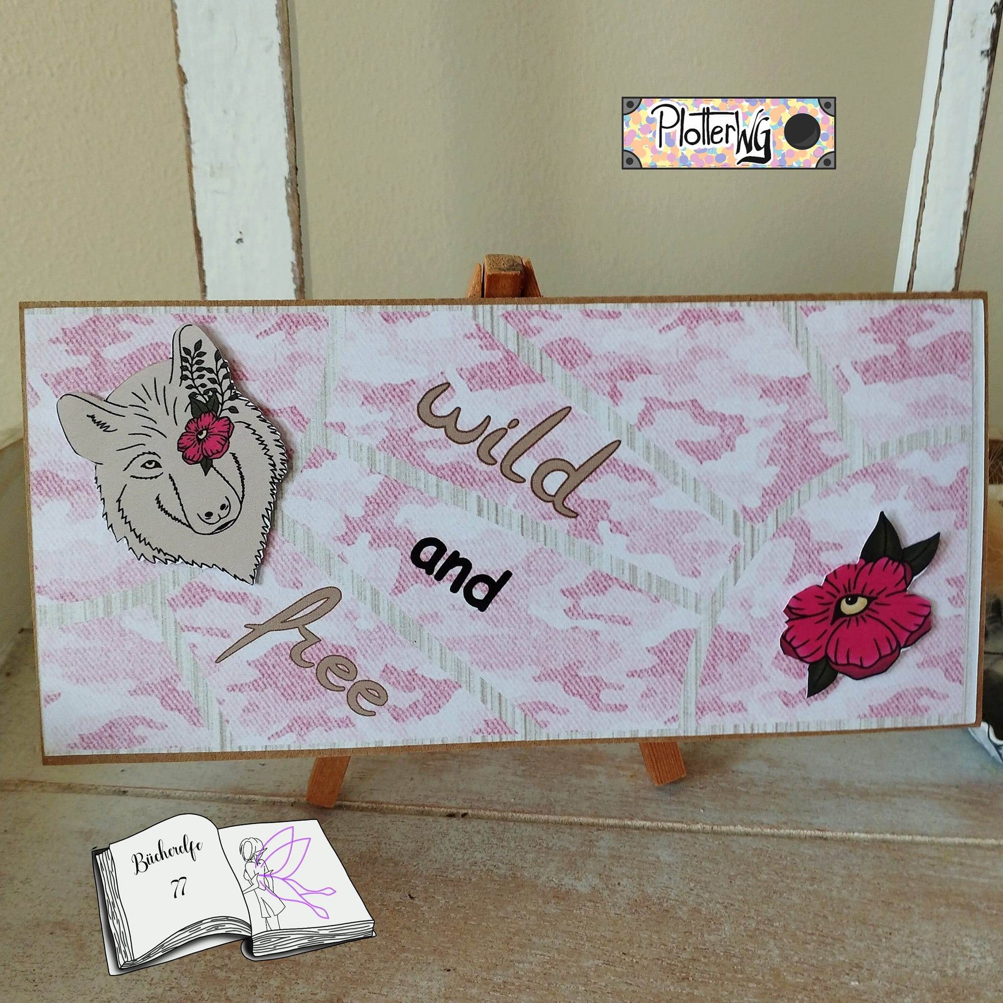 Digiset Wolf Sublimation, Digistamp, Digipaper ! - Sewando