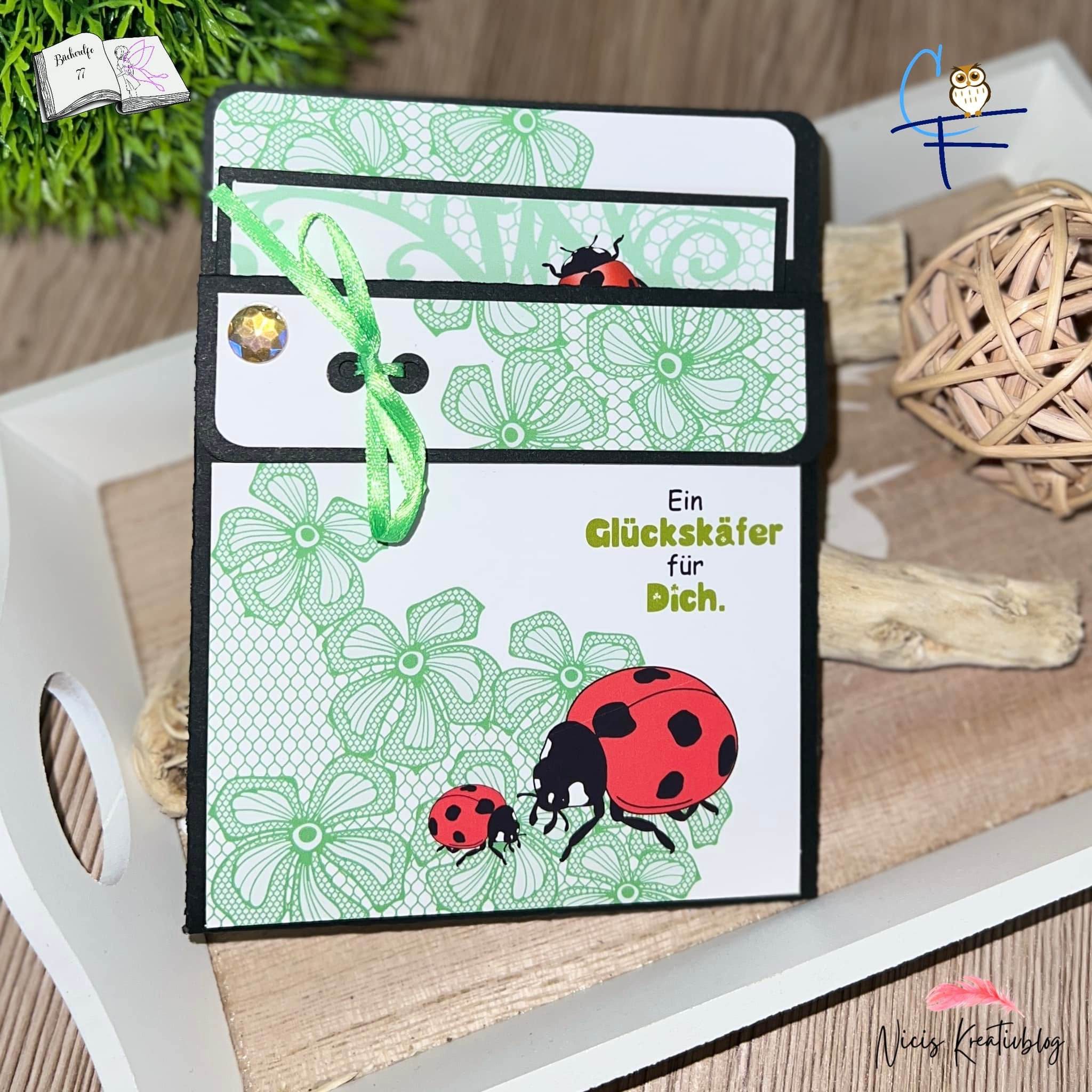 Digiset Marienkäfer Sublimation, Digistamp, Digipaper - Sewando