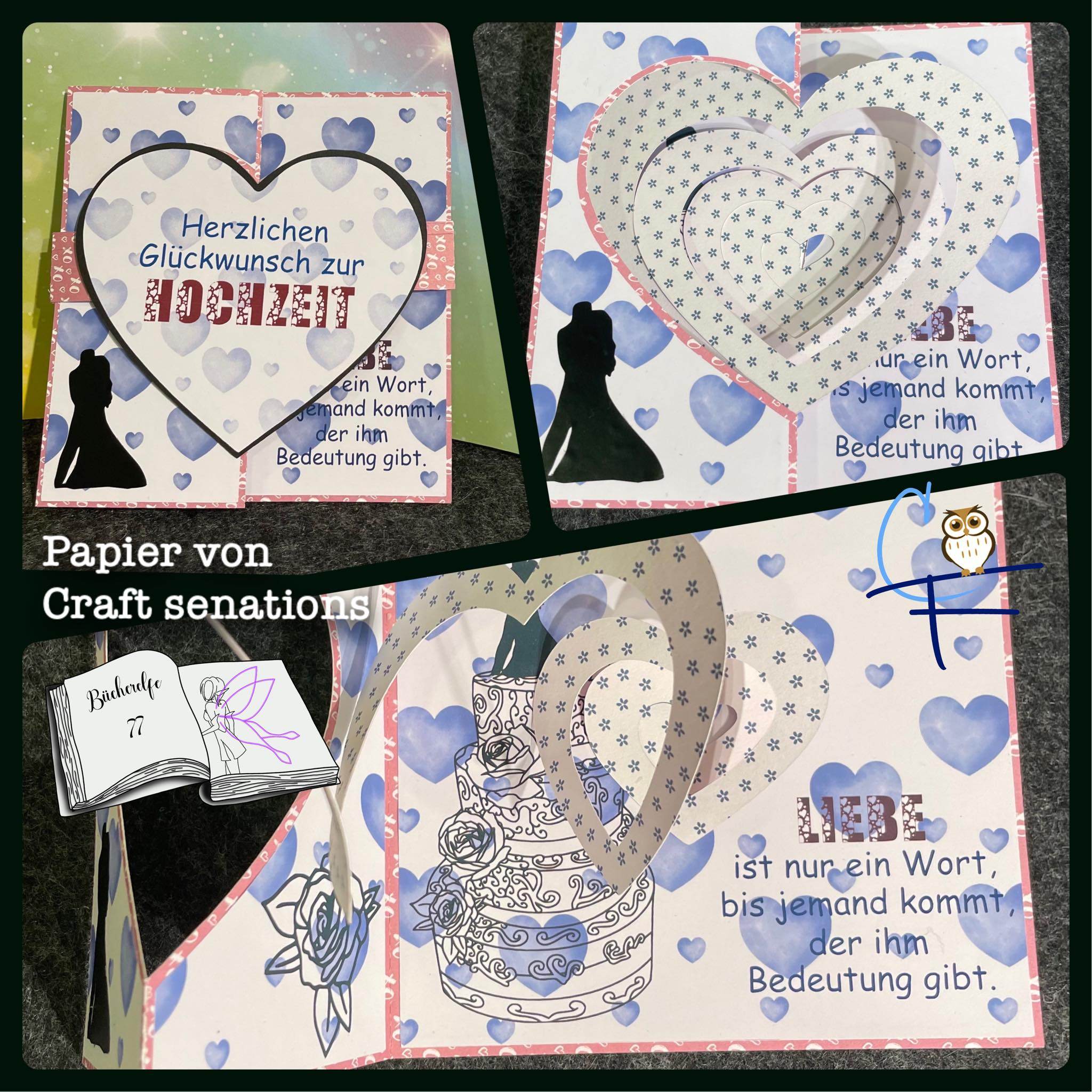 Digiset Hochzeitstorte Plotten, Sublimation, Drucken, Digistamp - Sewando