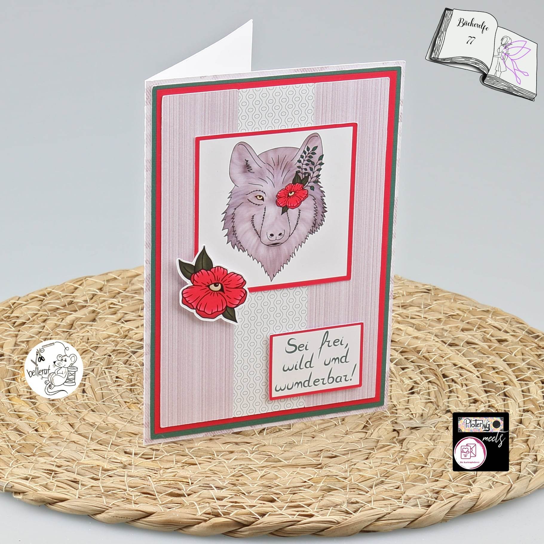 Digiset Wolf Sublimation, Digistamp, Digipaper ! - Sewando