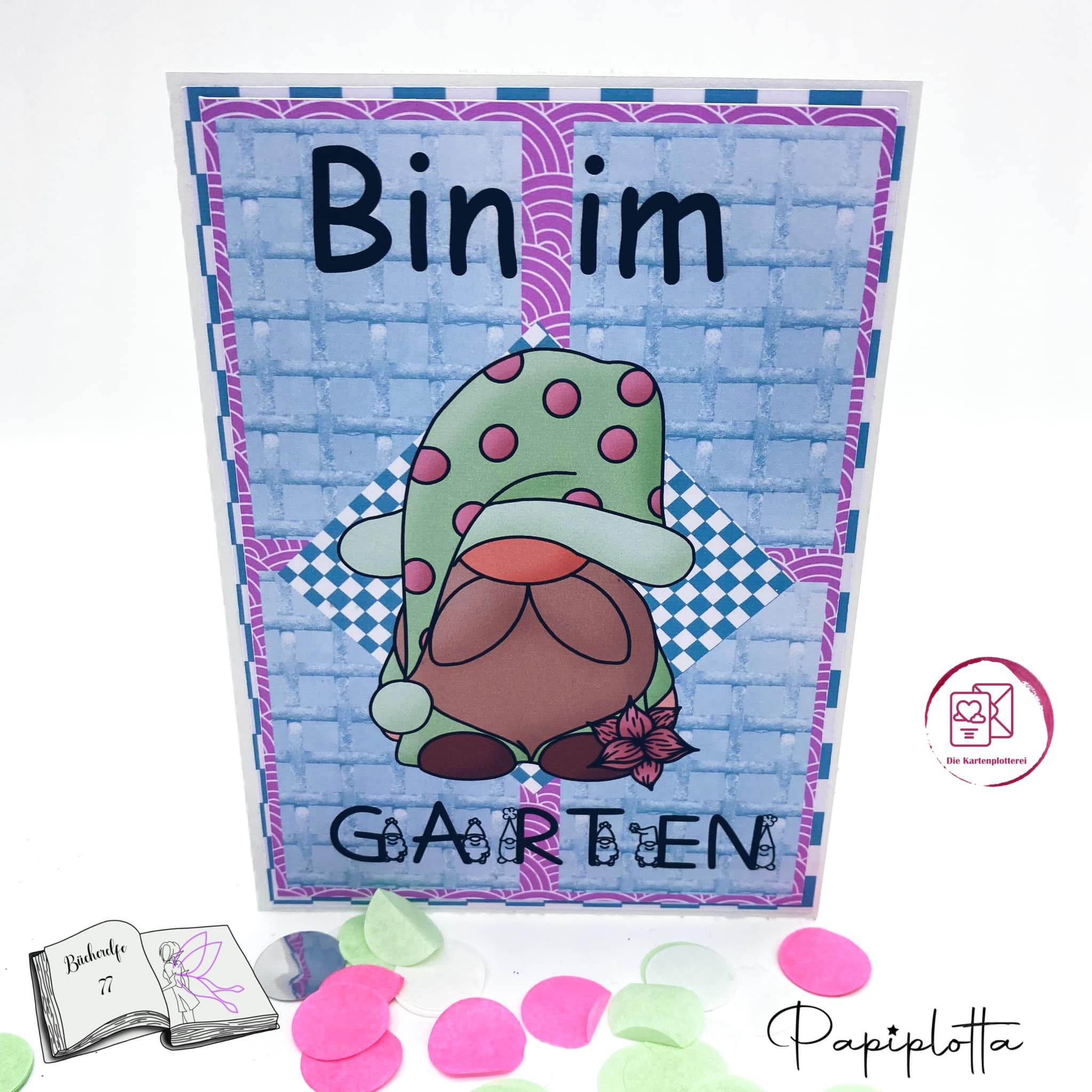 Digiset Blumenwichtel Plotterdatei, Sublimation, Digistamp, Digipaper - Sewando