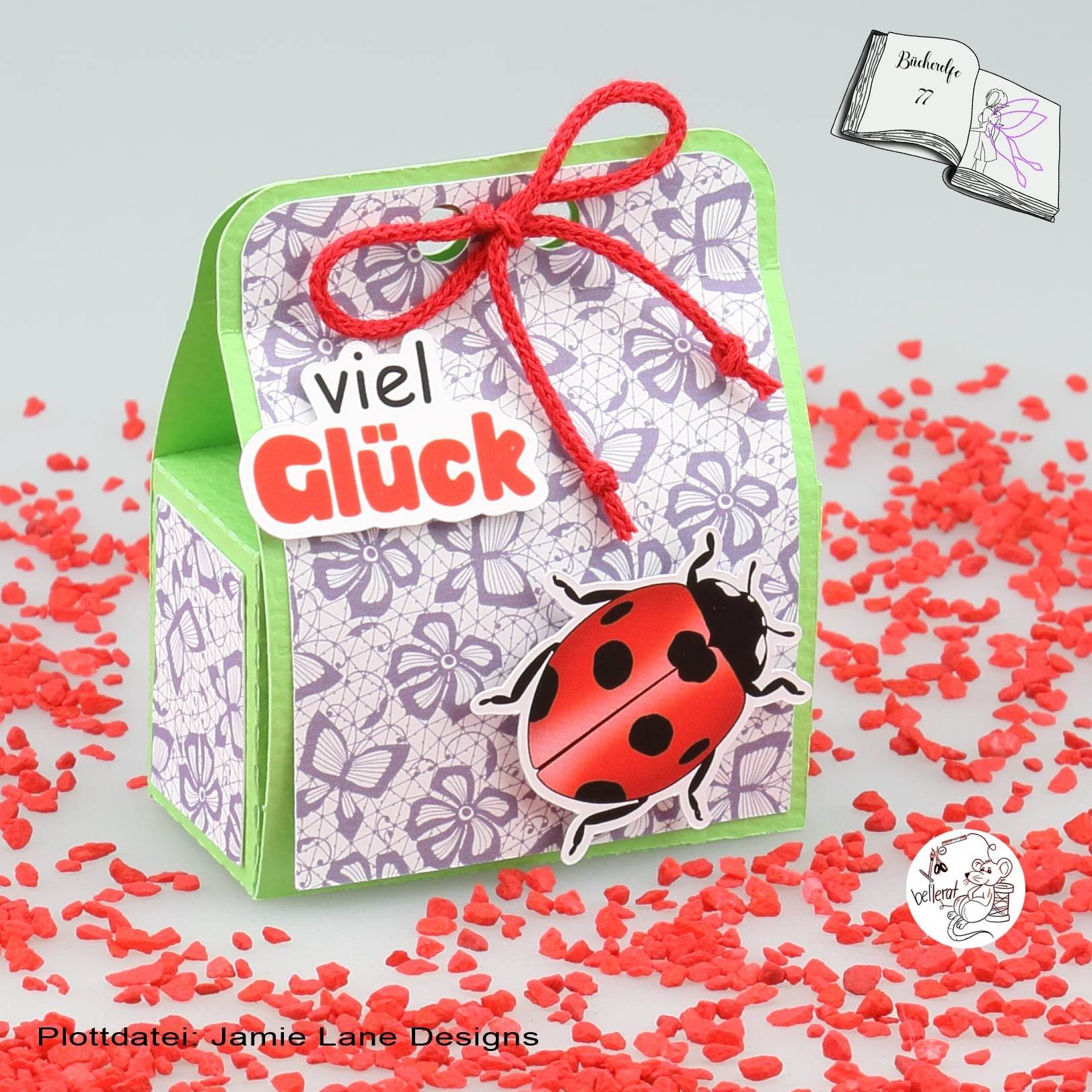 Digiset Marienkäfer Sublimation, Digistamp, Digipaper - Sewando