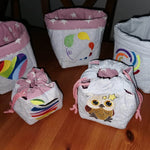 Stickdatei - Rainbow-Mix (10 Dateien) inkl. ITH-Untersetzer - Sewando