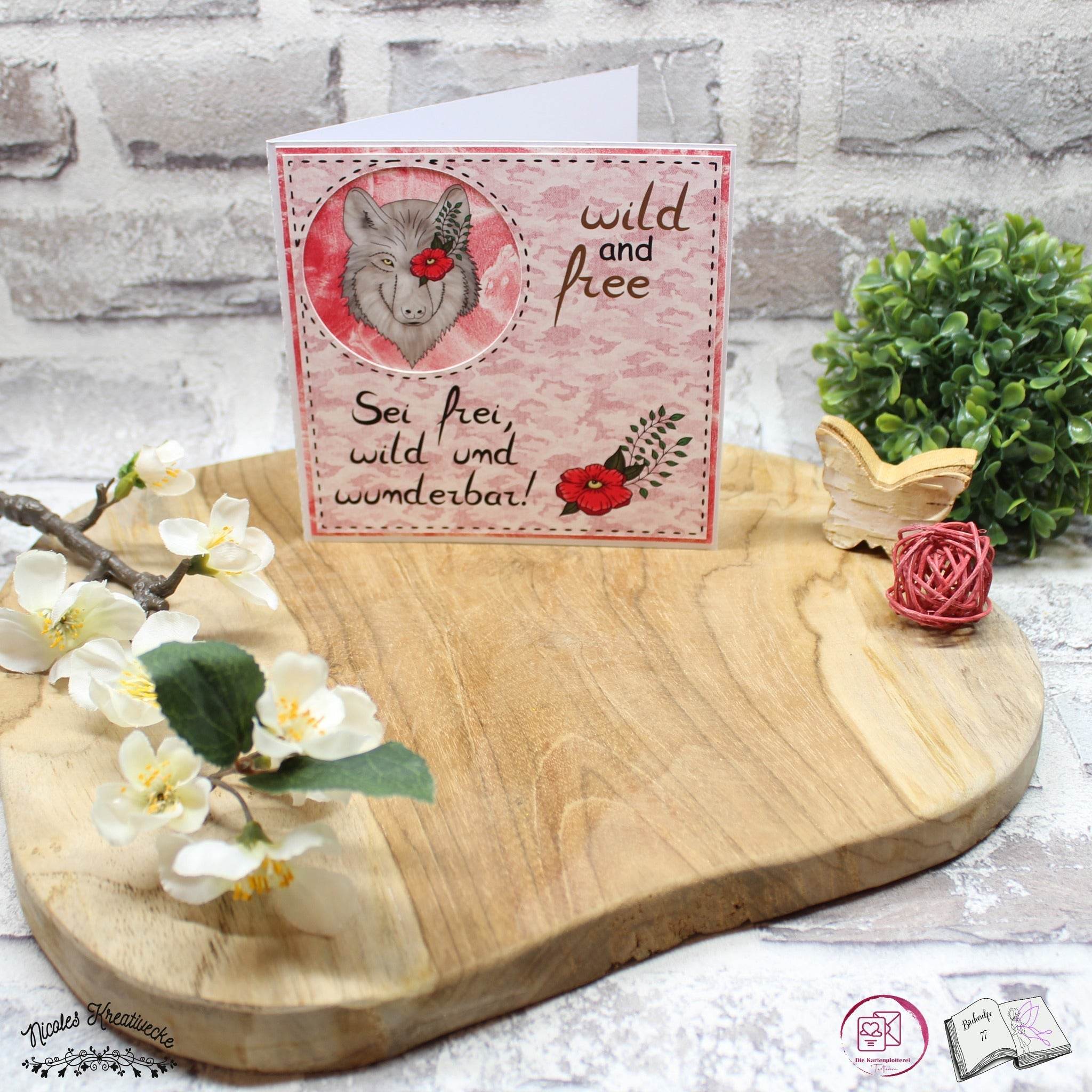 Digiset Wolf Sublimation, Digistamp, Digipaper ! - Sewando
