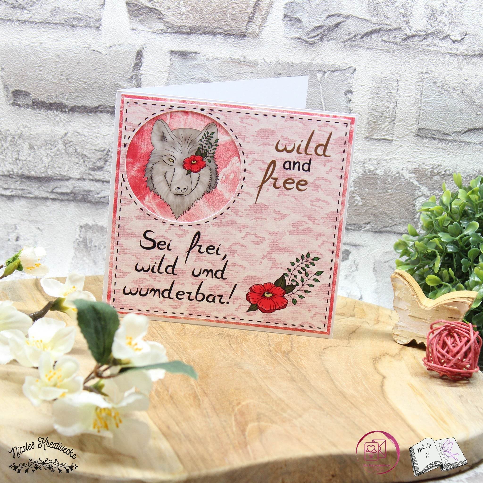 Digiset Wolf Sublimation, Digistamp, Digipaper ! - Sewando