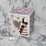Digiset Hochzeitstorte Plotten, Sublimation, Drucken, Digistamp - Sewando