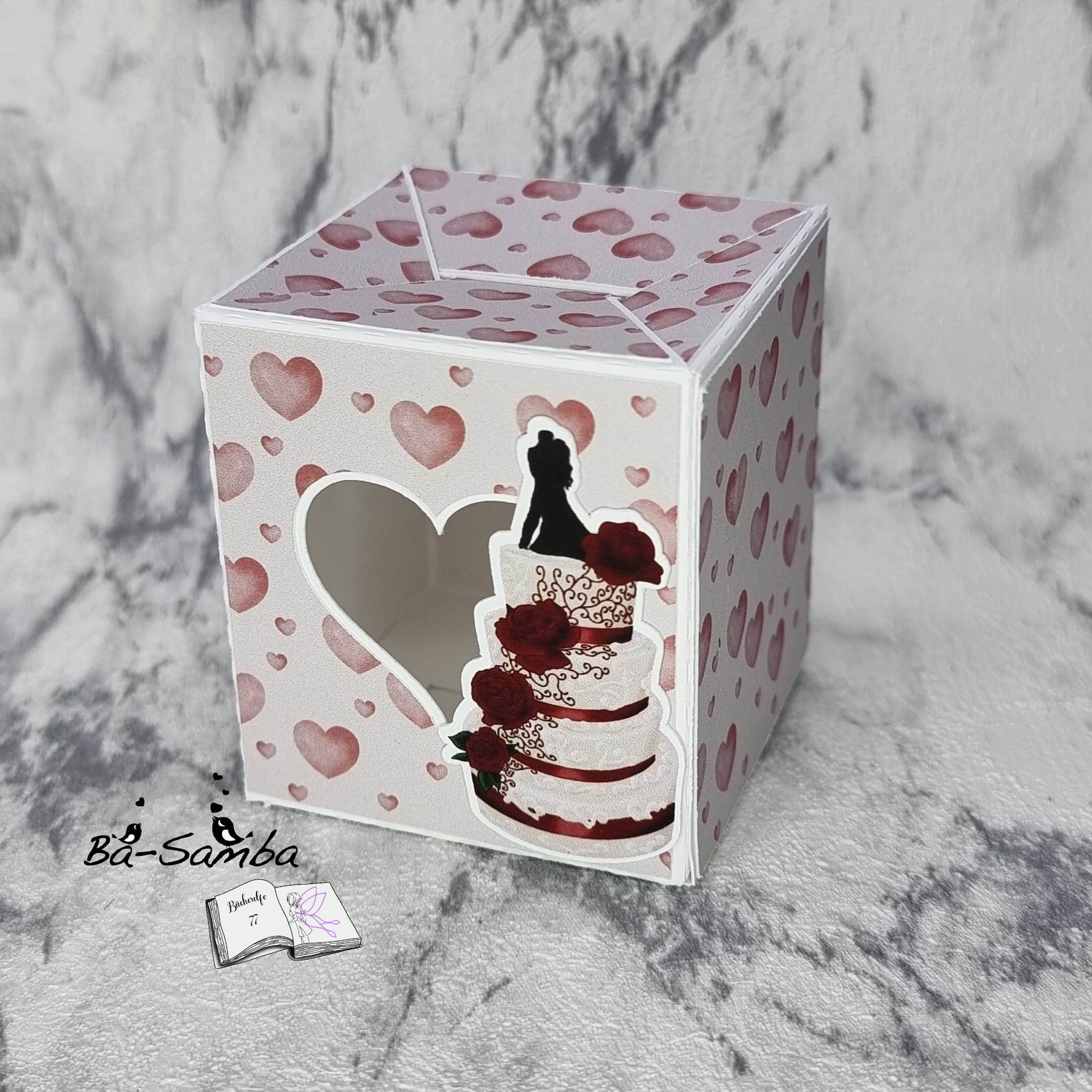 Digiset Hochzeitstorte Plotten, Sublimation, Drucken, Digistamp - Sewando