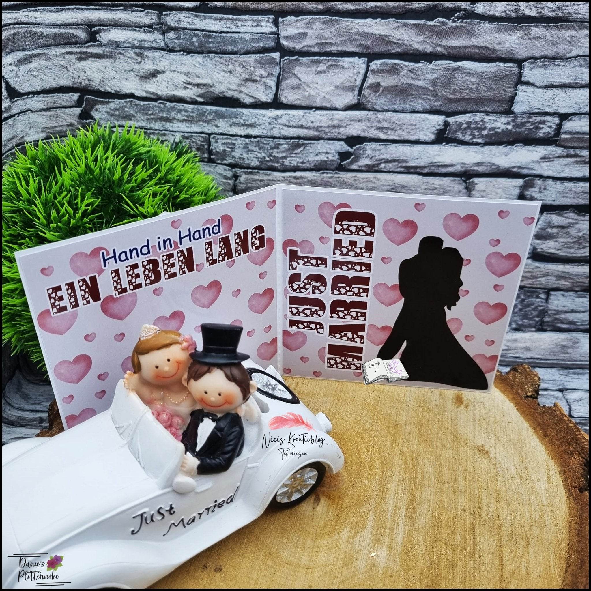 Digiset Hochzeitstorte Plotten, Sublimation, Drucken, Digistamp - Sewando