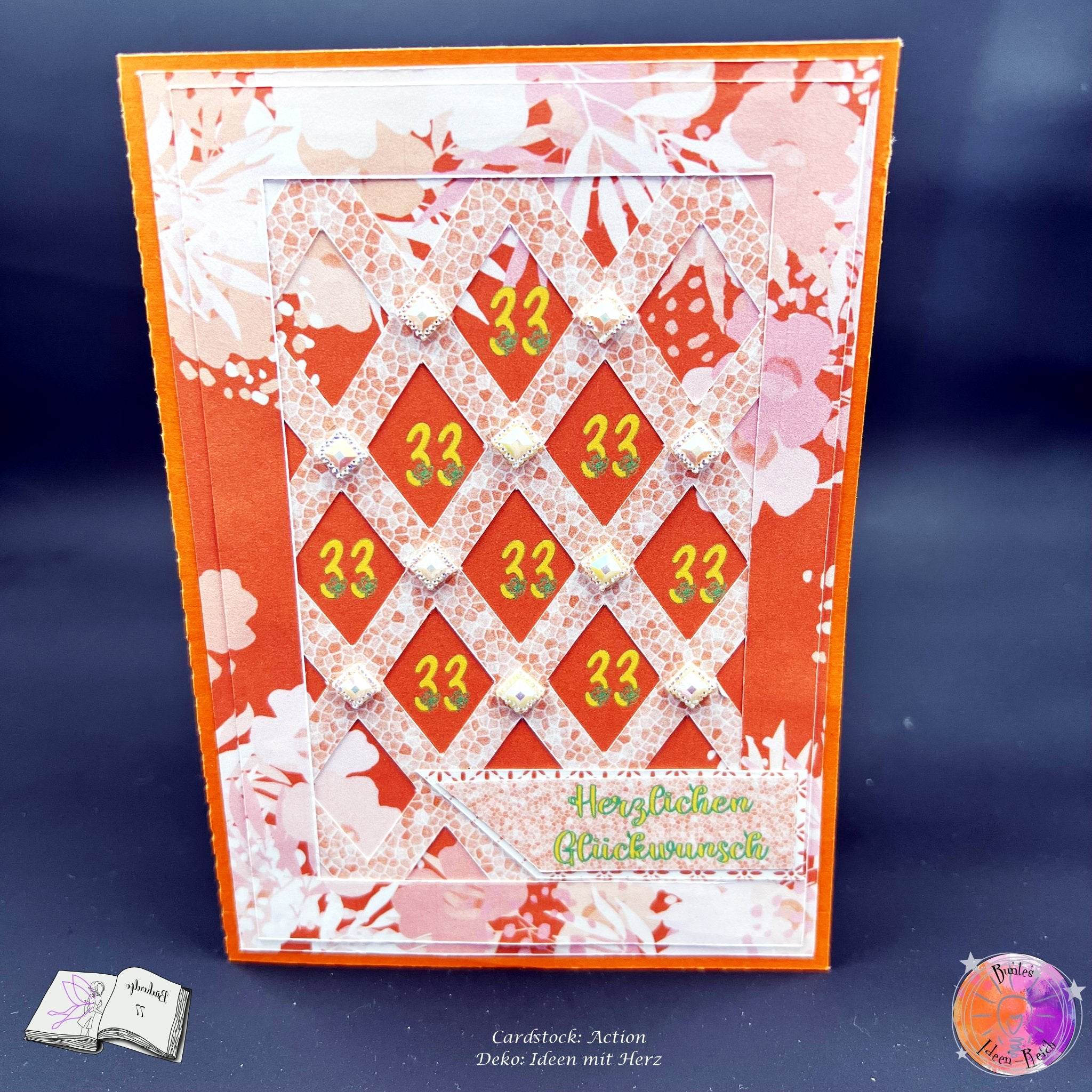 Digiset florale Zahlen Plotterdatei, Sublimation, Digistamp, Digipaper - Sewando