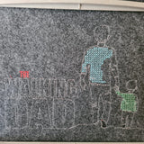 Stickdatei - Set "The Walking DAD"
