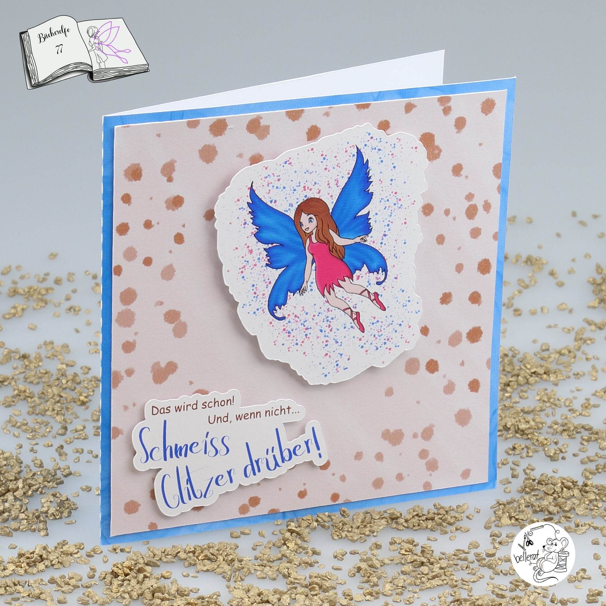 Digiset Elfe, Digistamp, Digipaper, Plotterdatei, Sublimation, Druck - Sewando