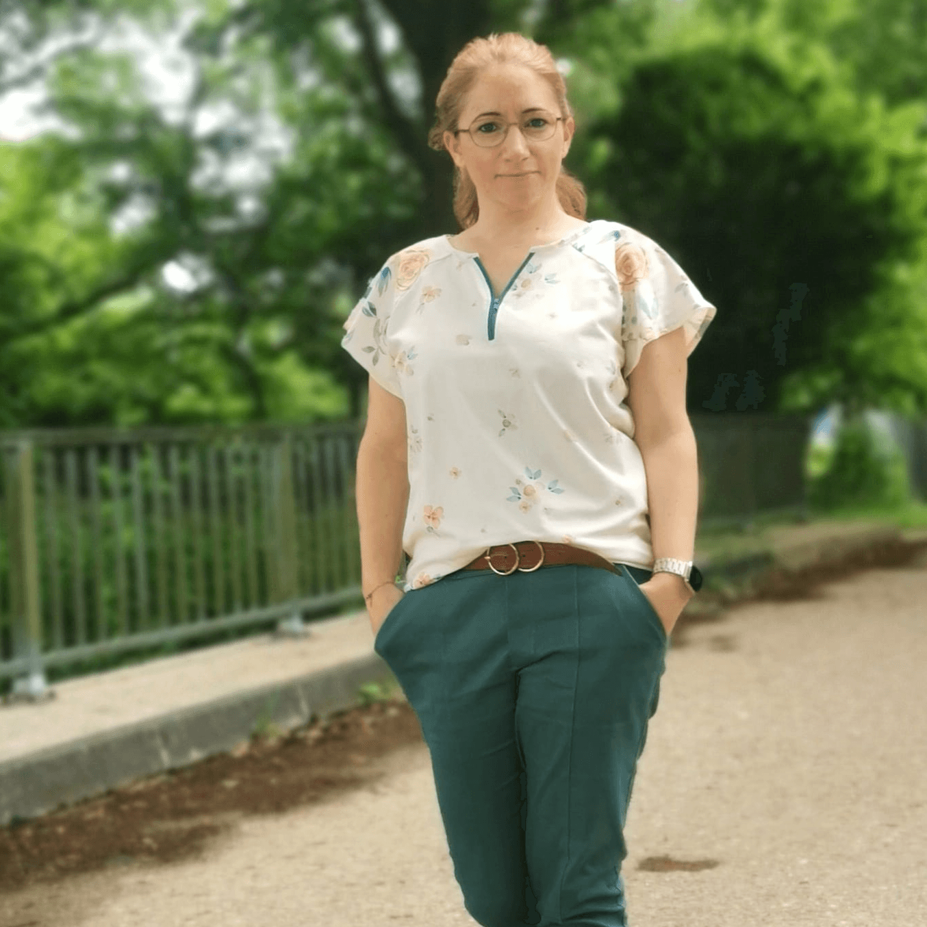 Sommershirt Mira Schnittmuster Gr. 32-46 - Sewando