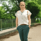 Sommershirt Mira Schnittmuster Gr. 32-46 - Sewando