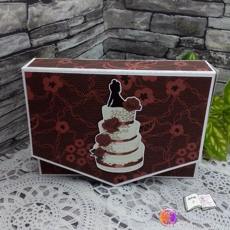Digiset Hochzeitstorte Plotten, Sublimation, Drucken, Digistamp - Sewando