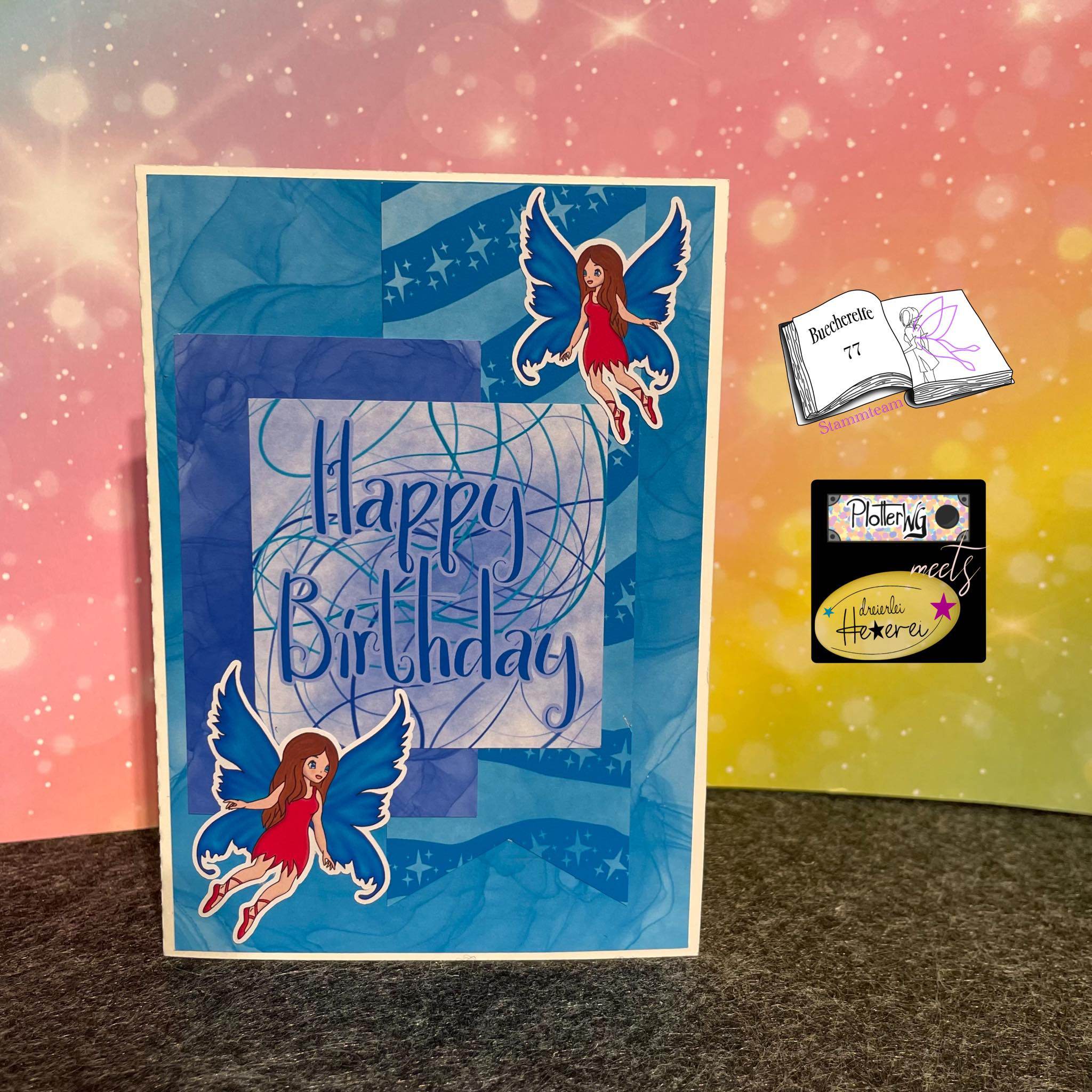 Digiset Elfe, Digistamp, Digipaper, Plotterdatei, Sublimation, Druck - Sewando