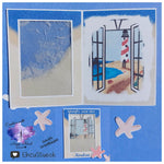 Leuchtturm, Maritim SVG und PNG Digipaper, Postkarte, Digistamps - Sewando