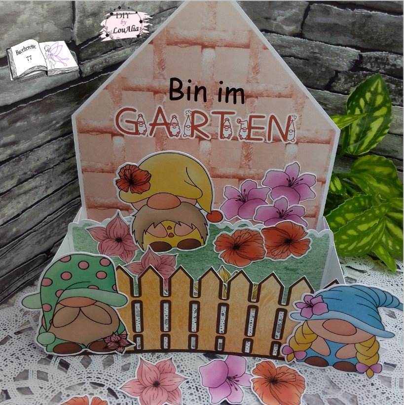 Digiset Blumenwichtel Plotterdatei, Sublimation, Digistamp, Digipaper - Sewando
