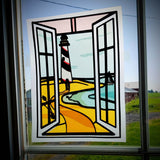 Leuchtturm, Maritim SVG und PNG Digipaper, Postkarte, Digistamps - Sewando