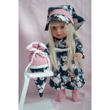Sommerliche Puppenkleidung nähen – für 43 cm Babypuppen - Sewando