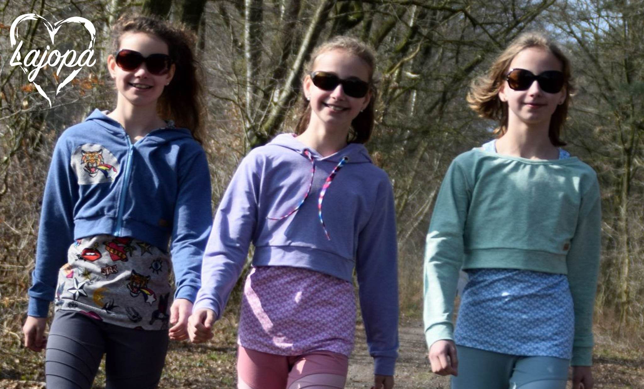 Kurzpulli / Kurzjacke Little Jaana Gr. 98-164 - Sewando