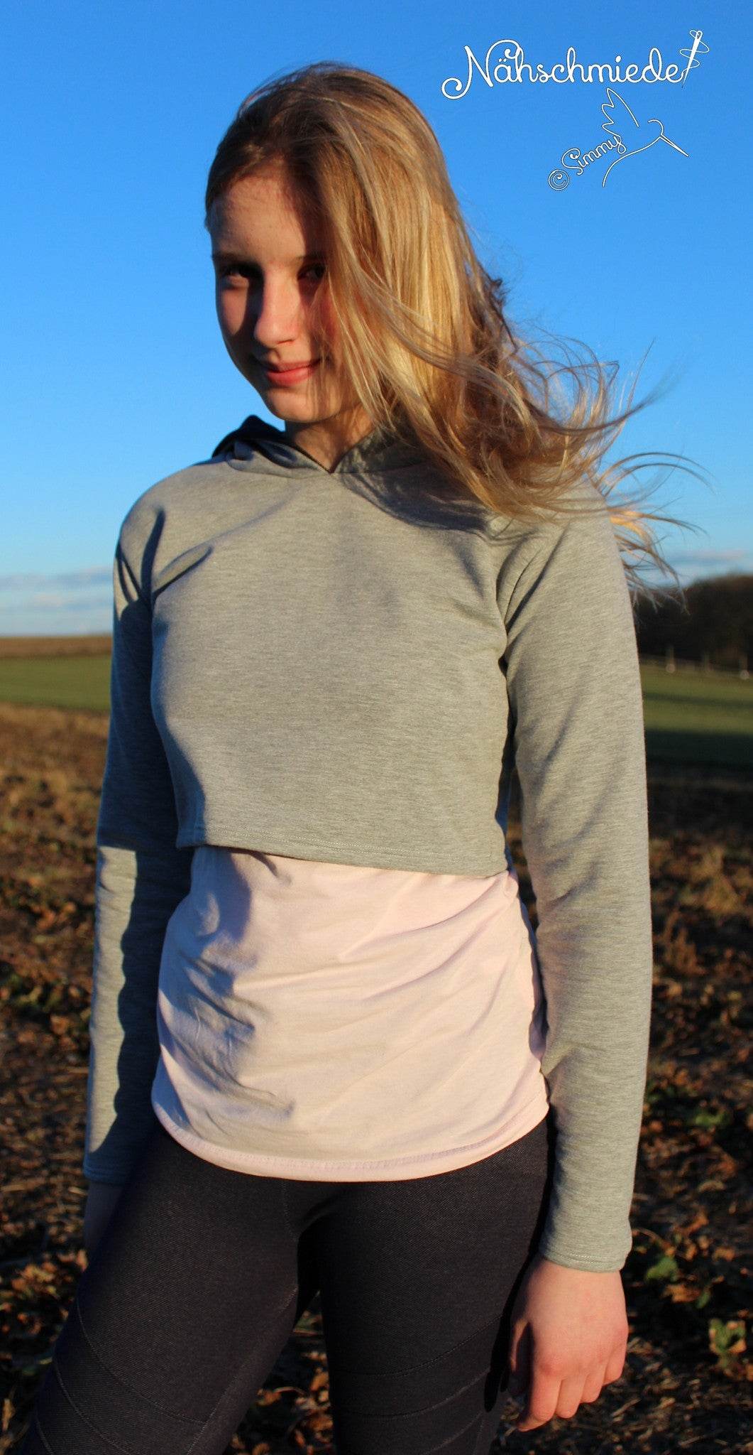 Kurzpulli / Kurzjacke Little Jaana Gr. 98-164 - Sewando