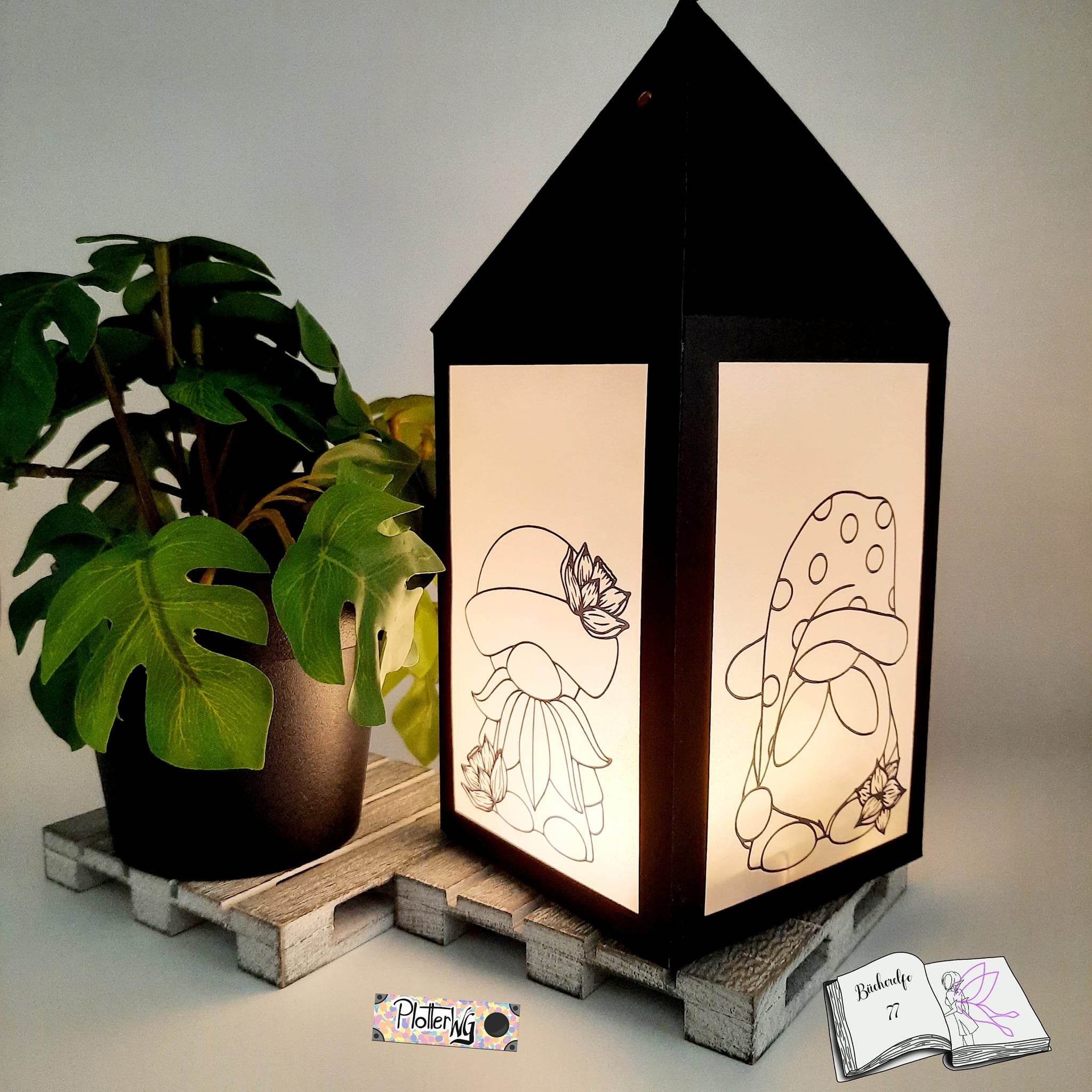 Plotterdatei Blumenwichtel Sublimation, Digistamp, Digipaper - Sewando