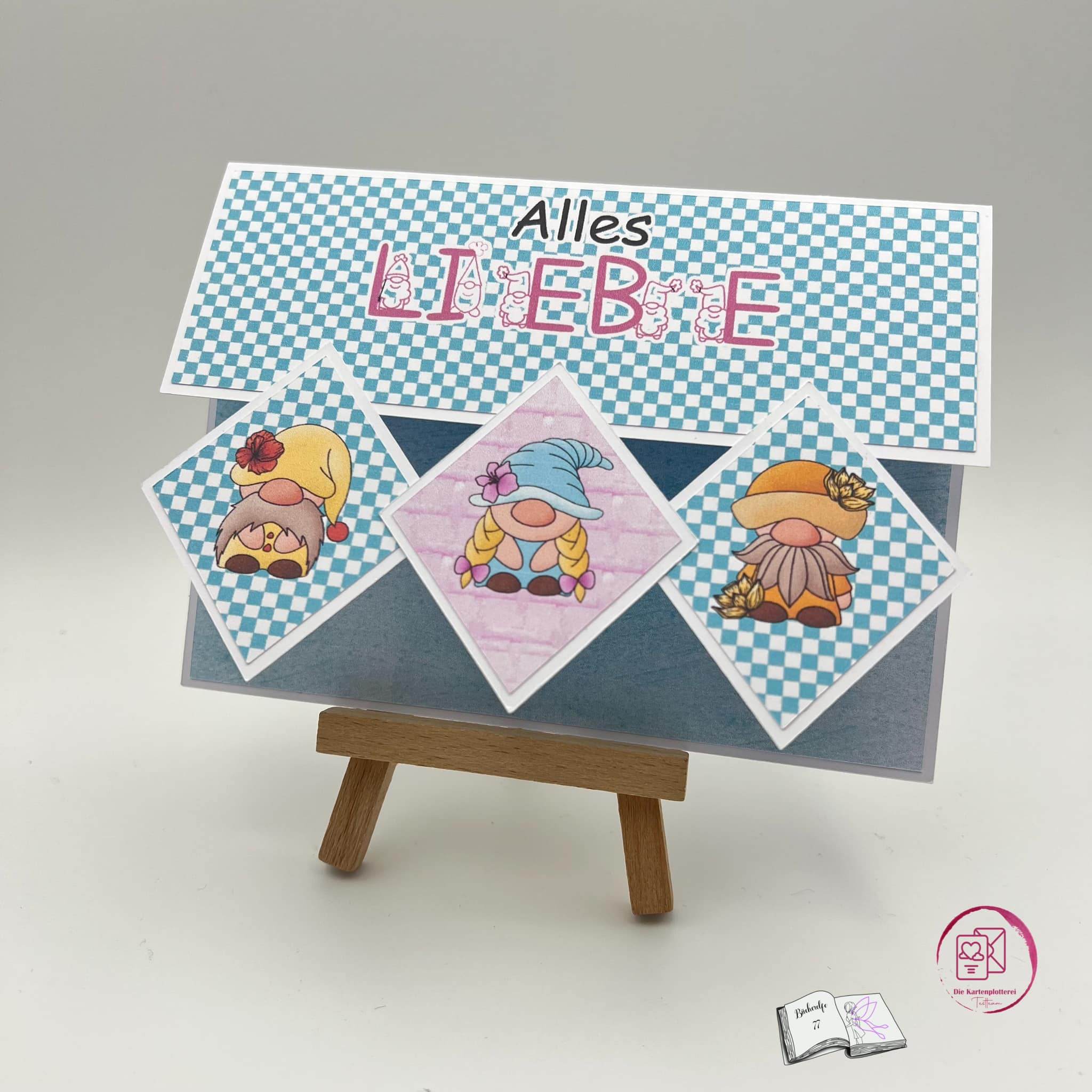 Digiset Blumenwichtel Plotterdatei, Sublimation, Digistamp, Digipaper - Sewando