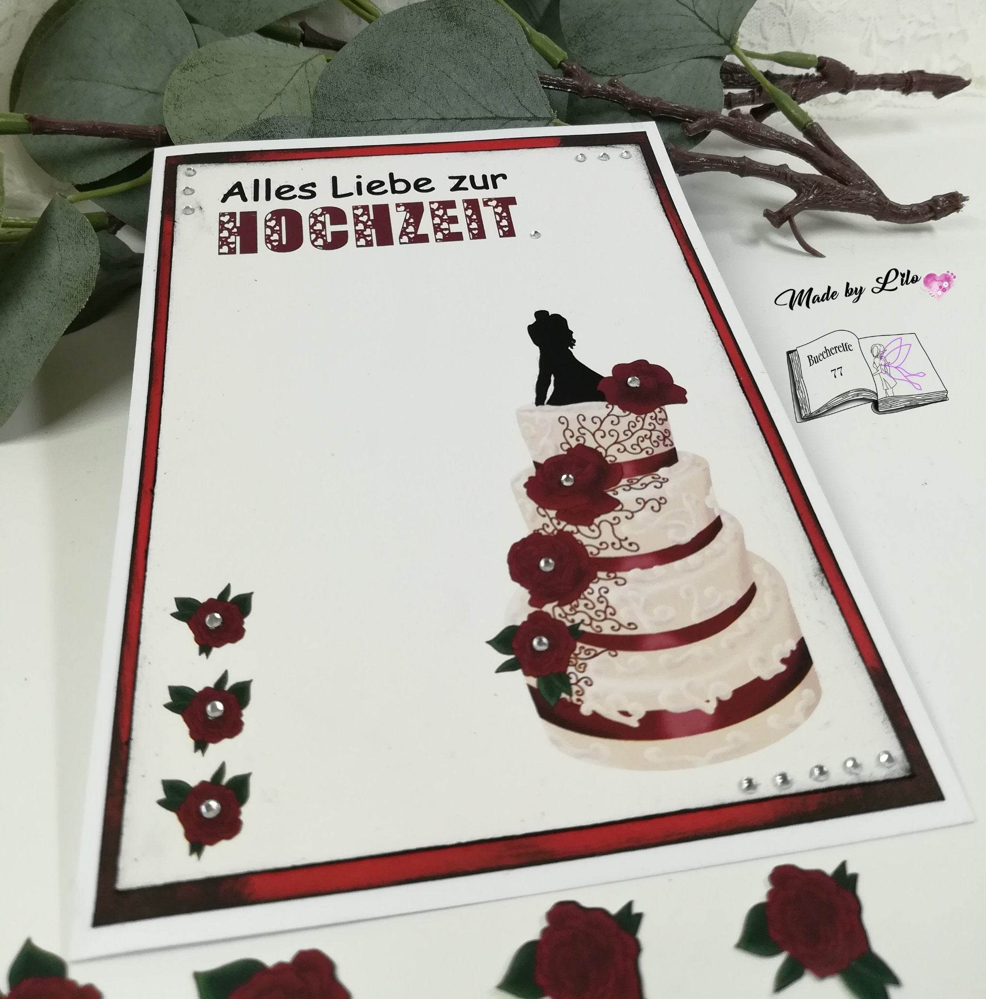 Digiset Hochzeitstorte Plotten, Sublimation, Drucken, Digistamp - Sewando