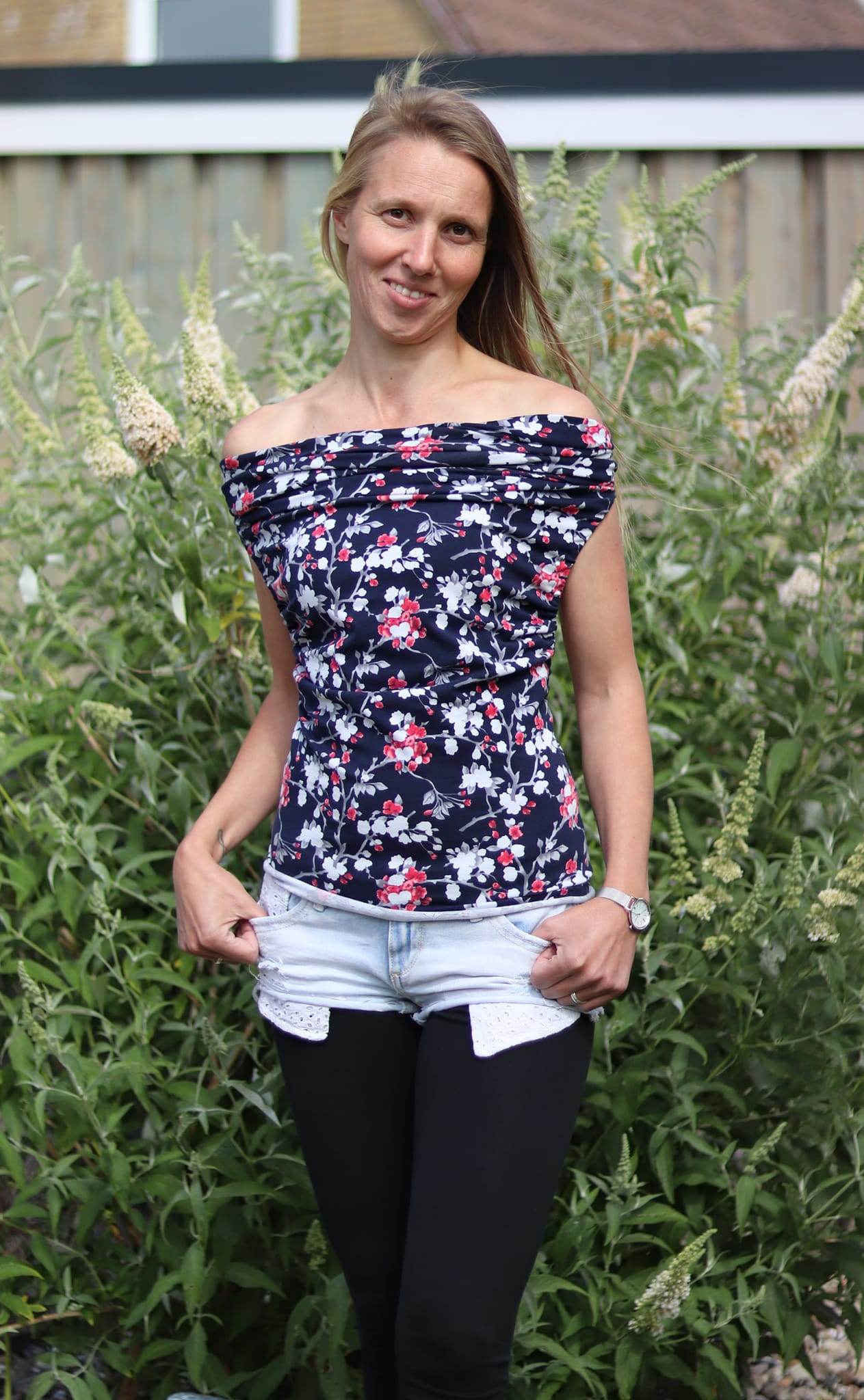 Jerseykleid Miss Summer - Schnittmuster und Nähanleitung - Gr. 32-54 - Sewando
