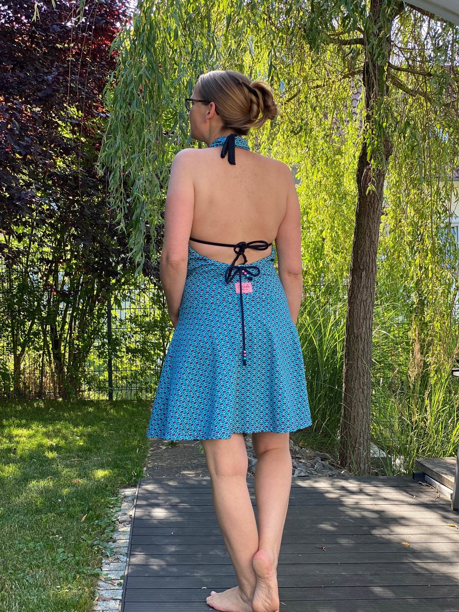 Jerseykleid Miss Summer - Schnittmuster und Nähanleitung - Gr. 32-54 - Sewando