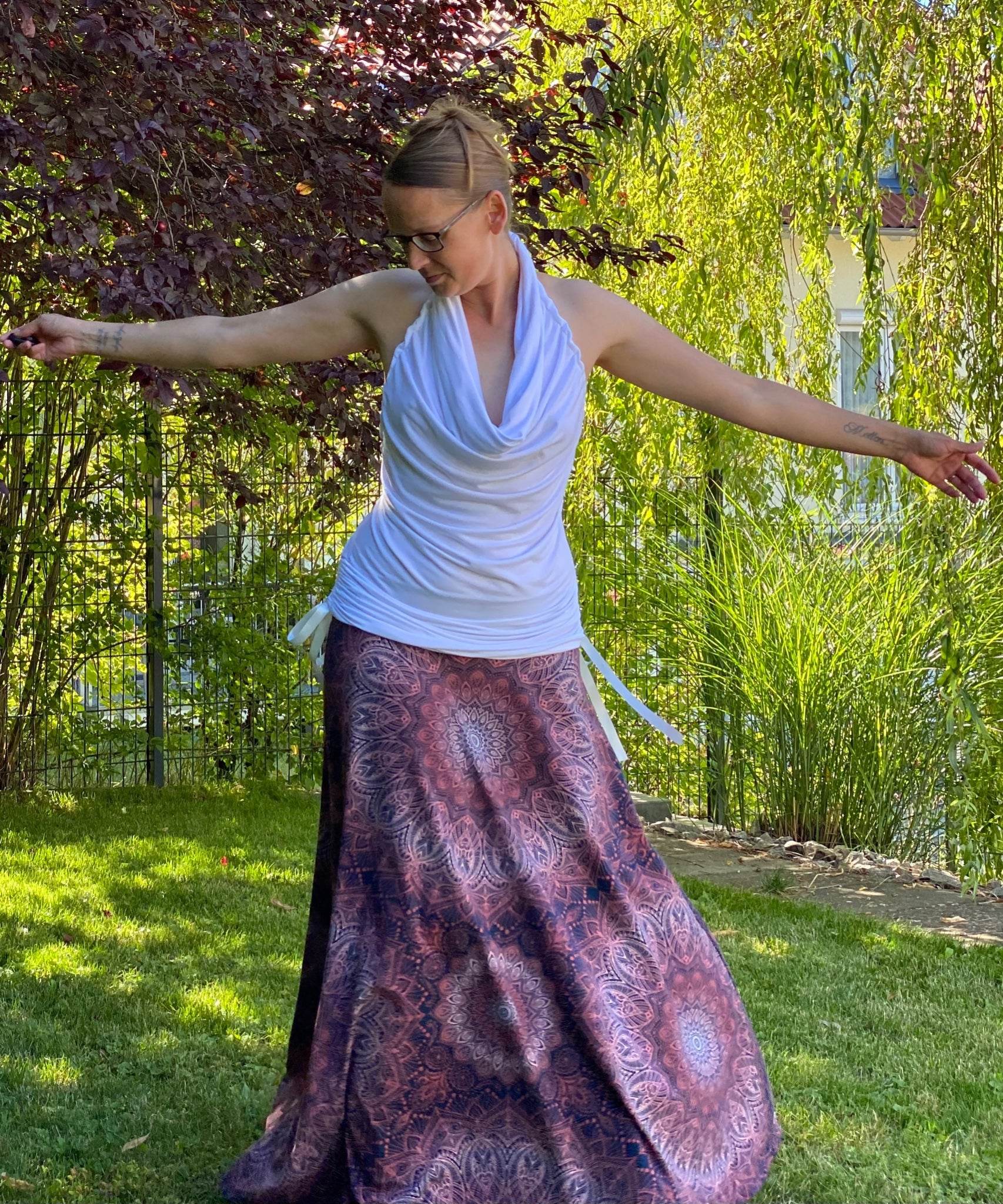 Jerseykleid Miss Summer - Schnittmuster und Nähanleitung - Gr. 32-54 - Sewando
