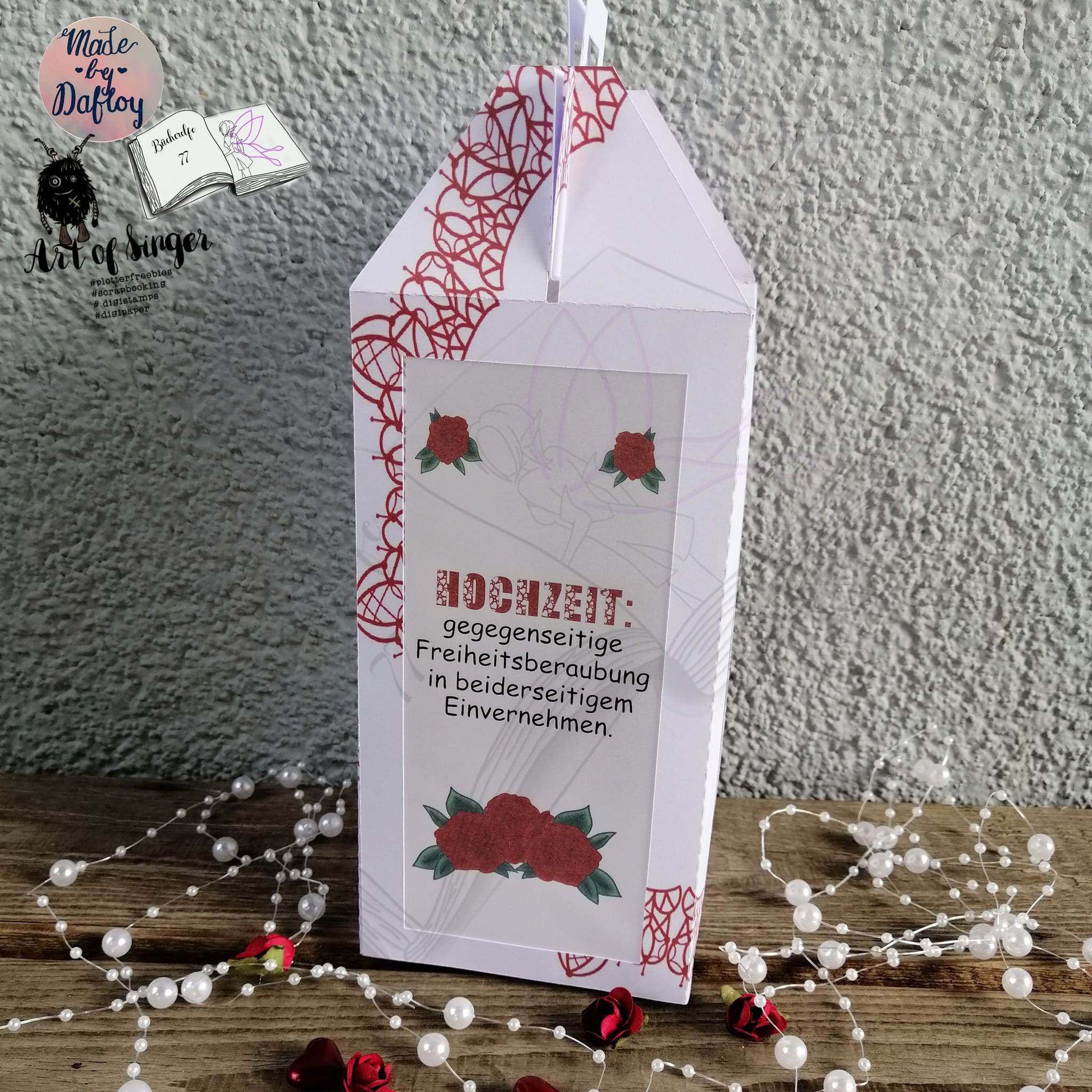 Digiset Hochzeitstorte Plotten, Sublimation, Drucken, Digistamp - Sewando