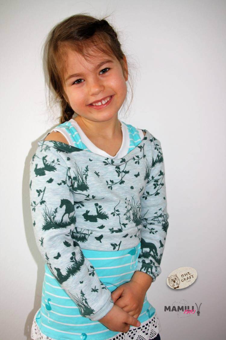 Kurzpulli / Kurzjacke Little Jaana Gr. 98-164 - Sewando