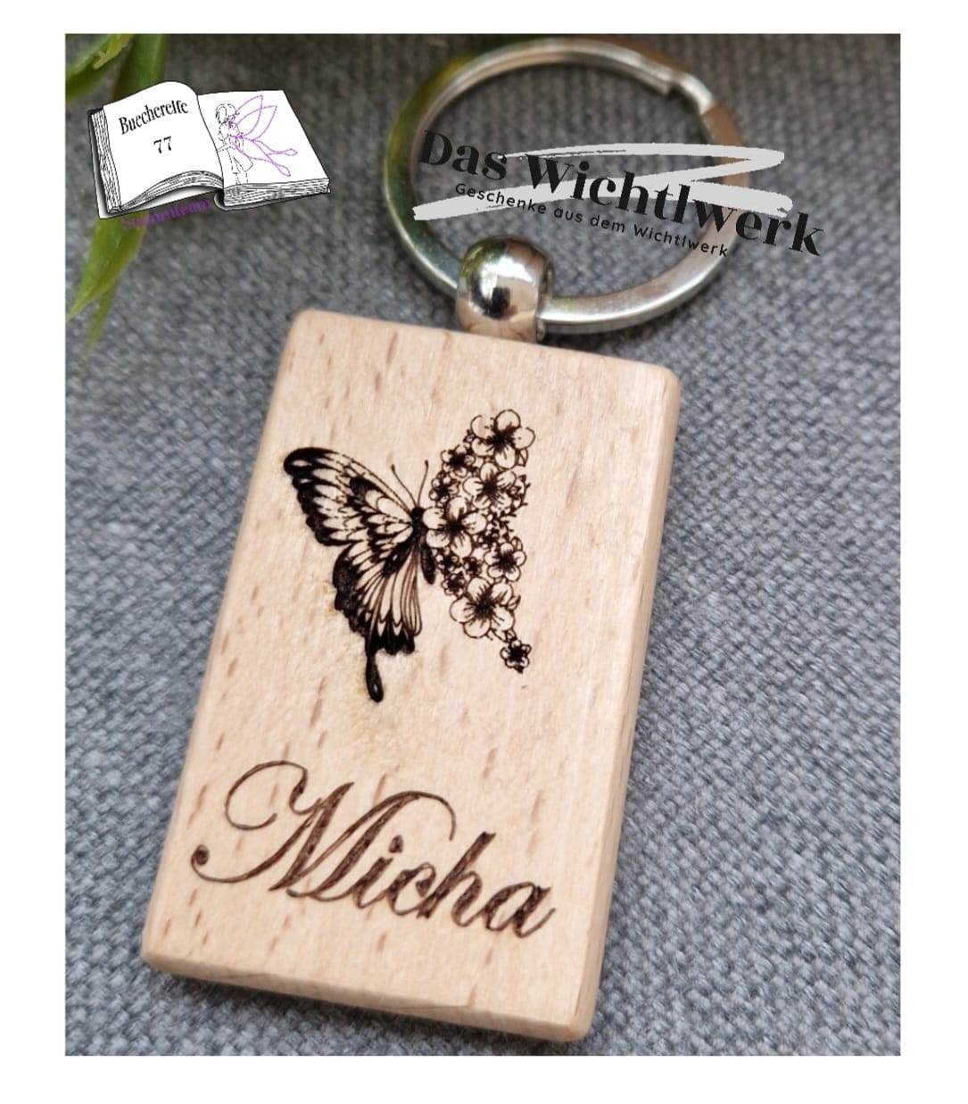 Plotterdatei flower butterfly, Sublimation, Digistamp, Digipaper - Sewando