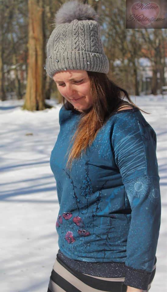 Schnittmuster Big Merry Pullover Gr. 32 - 48 - Sewando