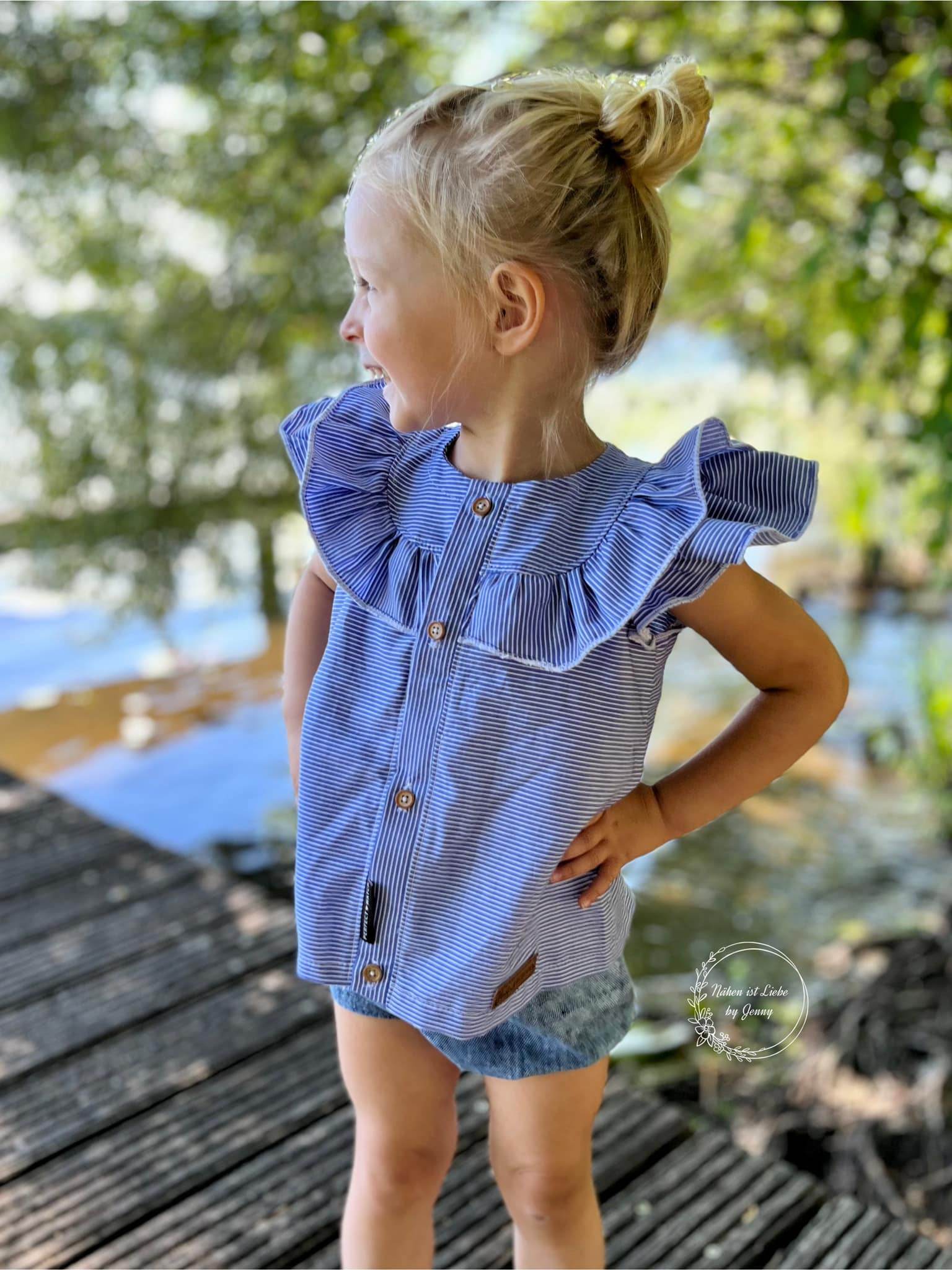 Schnittmuster Sommerwind – Bluse, Tunika oder Kleid | PDF-Download | Größen 86-134 - Sewando