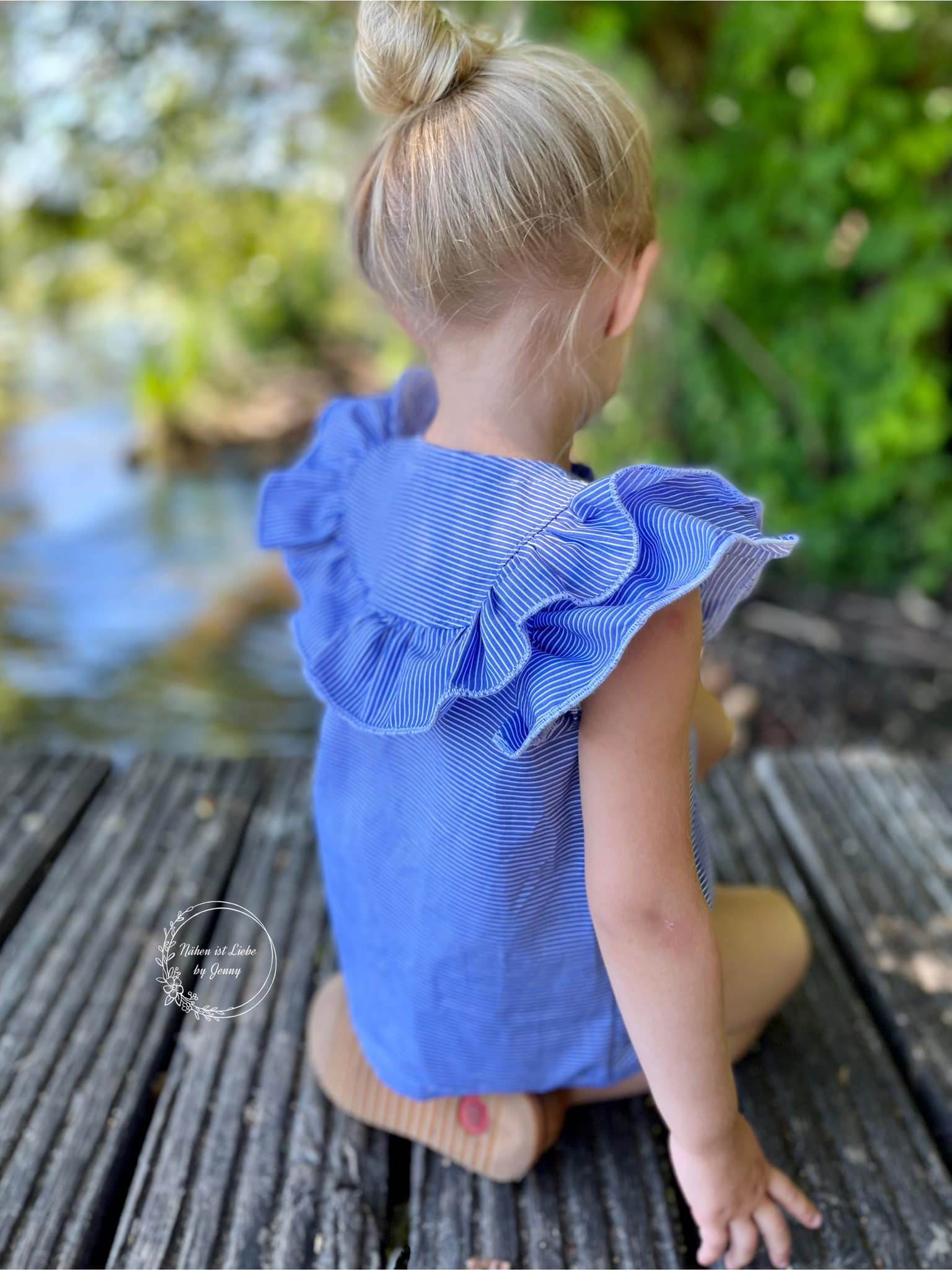 Schnittmuster Sommerwind – Bluse, Tunika oder Kleid | PDF-Download | Größen 86-134 - Sewando