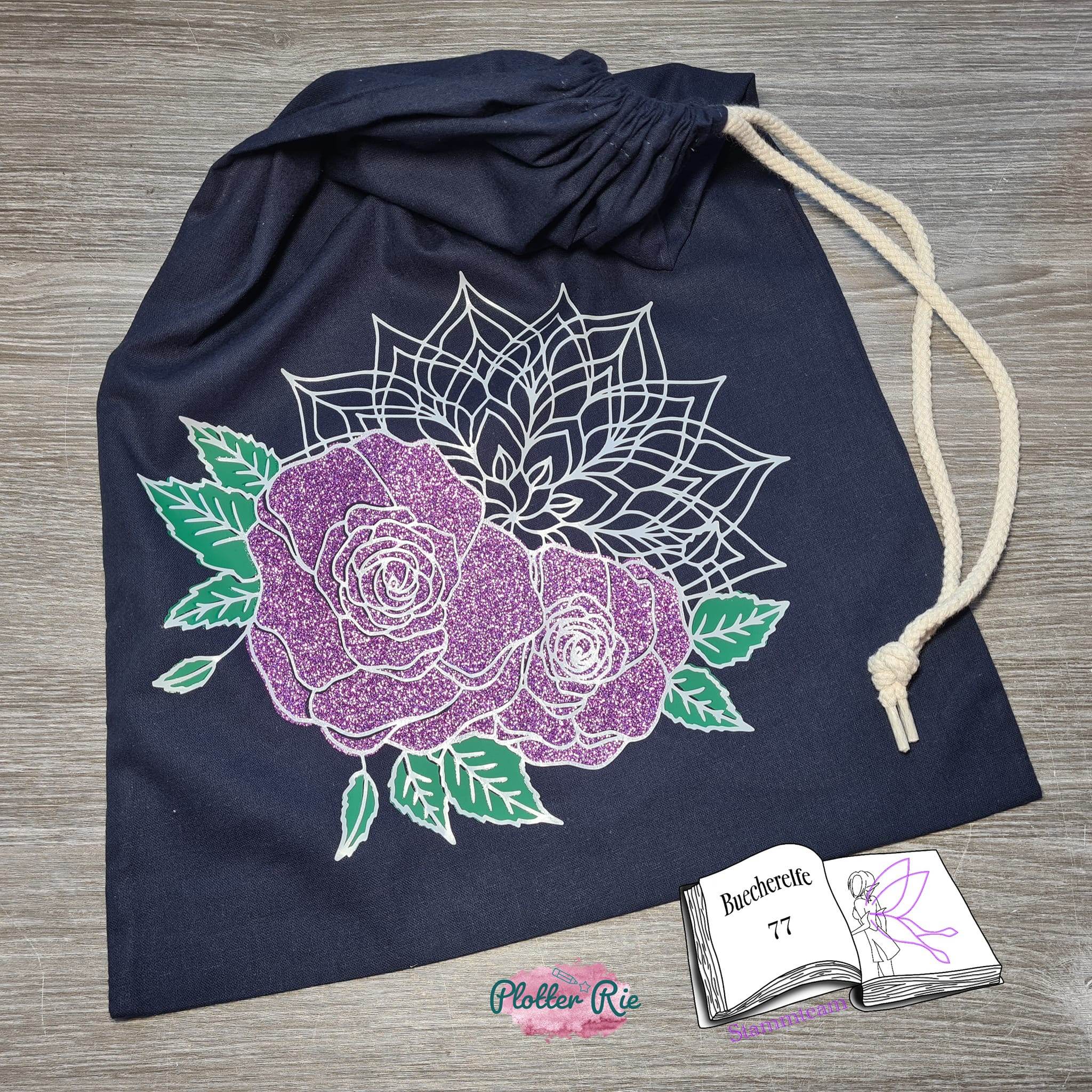 Digiset Mandala mit Oleander Sublimation, Digistamp, Digipaper - Sewando