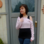 Shirt / Kurzpulli Jaane Gr. 32-48 - Sewando