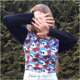 Kurzpulli /Kurzjacke Jaana Gr.32-48 Schnittmuster - Sewando