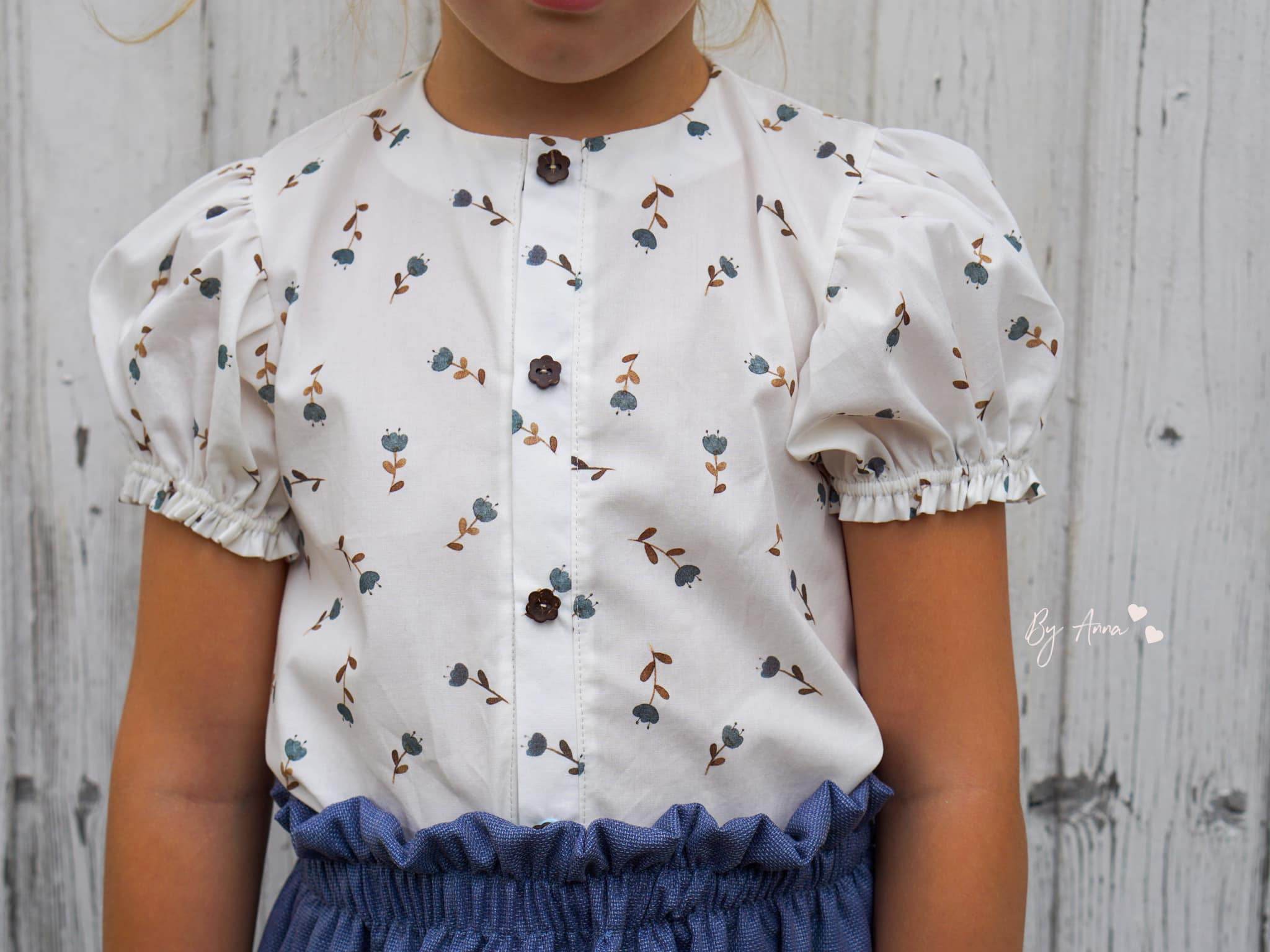 Schnittmuster Sommerwind – Bluse, Tunika oder Kleid | PDF-Download | Größen 86-134 - Sewando