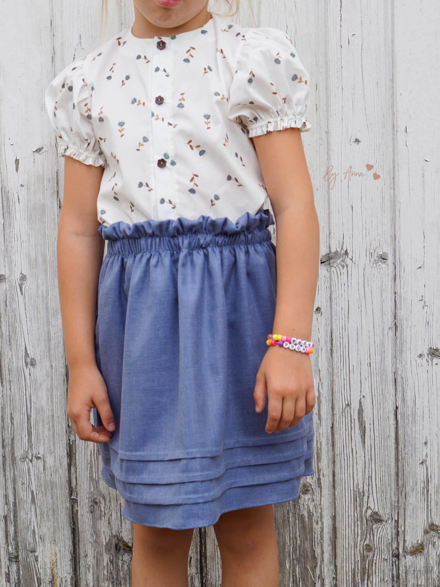 Schnittmuster Sommerwind – Bluse, Tunika oder Kleid | PDF-Download | Größen 86-134 - Sewando