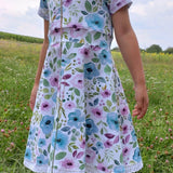 Schnittmuster Kleid Helena Mädchen größe 74 – 158 - Sewando